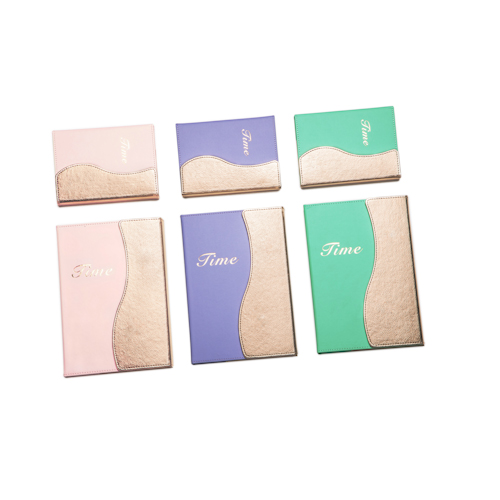 Coustom journal notebooks in different colors