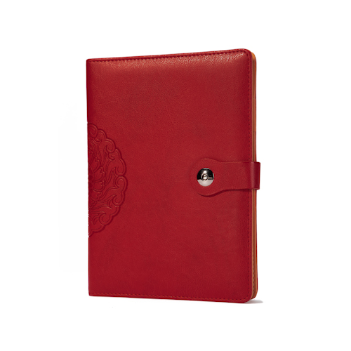 custom embossed notebook