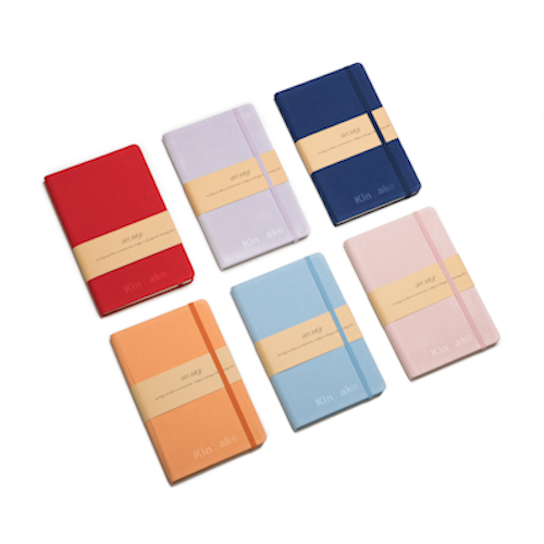 customised diary planner in different colors