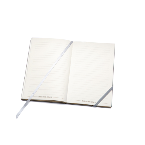 wholesale notebooks open with bookmark and elastic band at side
